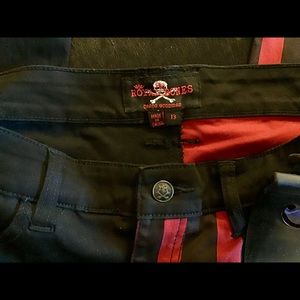 Royal Bones split jeans
